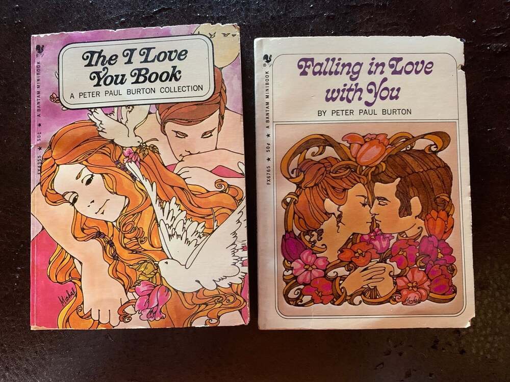 Vintage Mini Books Love 60’s Book